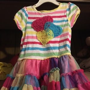 Size 3t colorful little dress